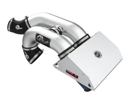 aFe Power (Advanced FLOW Engineering) - aFe Rapid Induction Pro 5R Cold Air Intake System Brushed 21-22 Ford F-150 Raptor V6-3.5L (tt)