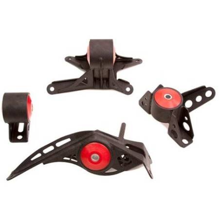 Innovative Mounts - Innovative 10-15 Lotus Evora 2GR-FE/2GR-FZE Black Steel Mounts 85A Bushings