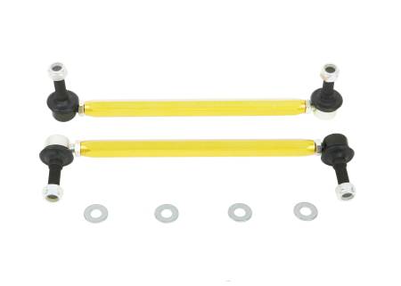 Whiteline - Whiteline 18-19 Kia Stinger Front Sway Bar Link Assembly Heavy Duty Adjustable Steel Ball
