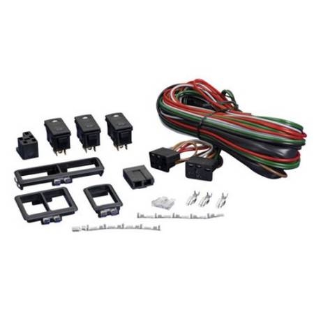 SPAL - SPAL Power Window Accessories: 3 SWITCH KIT - ILLUM W/FRAMES