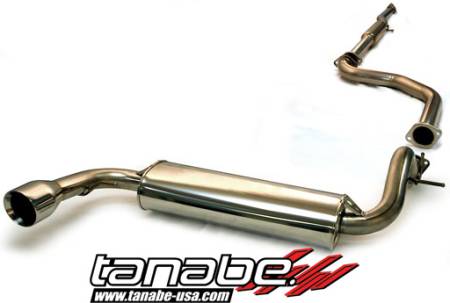 TANABE & REVEL RACING PRODUCTS - Tanabe Medalion Touring Exhaust System 88-91 Honda Civic Hatchback