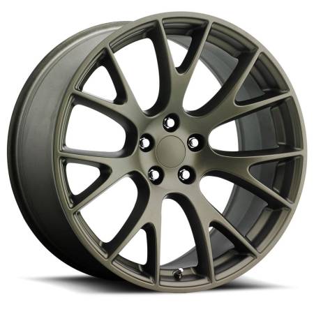 Factory Reproductions Wheels - FR 70 - Dodge Hellcat Replica Wheel 20x9.5 5x115 ET15 71.5CB Bronze