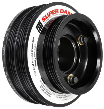 ATI Performance Products - ATI Damper - 5.67in - Alum - (2) 4 Grv - Nissan RB26 - R32 Only - 1Pc - w/Power Steering Pulley