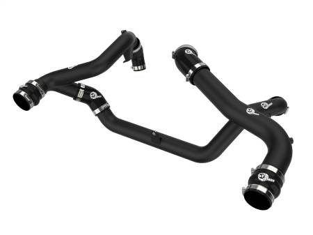 aFe Power (Advanced FLOW Engineering) - aFe 22-23 Ford Explorer BladeRunner Aluminum Hot and Cold Charge Pipe Kit - Blk