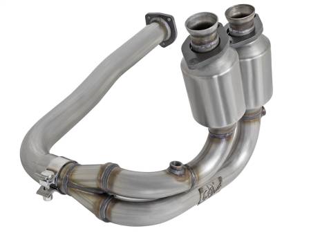 aFe Power (Advanced FLOW Engineering) - aFe Direct Fit Catalytic Converter Replacements Front 00-03 Jeep Wrangler (TJ) I6-4.0L