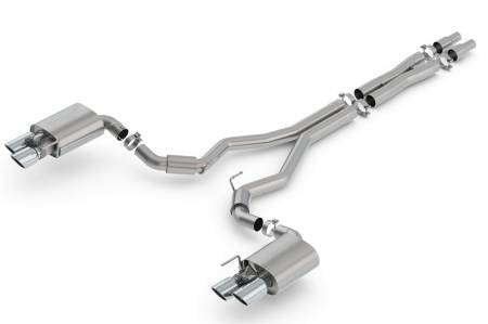 Borla - Borla 2018 Ford Mustang GT 5.0L AT/MT 3in S-Type Catback Exhaust w/ Valves