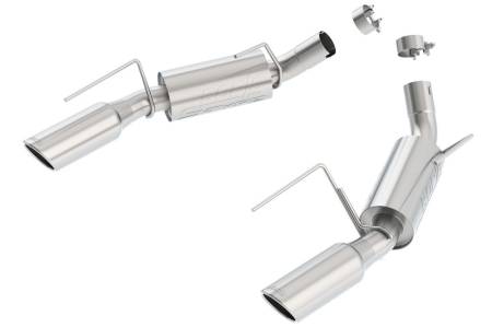Borla - Borla 05-09 Mustang GT 4.6L V8 SS Aggressive Exhaust (rear section only)