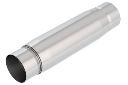 Borla - Borla CrateMuffler Resonator Option 3in Center/Center 3.5in Round x 10in - Null Sound Center/Center