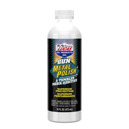 Lucas Oil - Lucas Metal Polish - Gun Metal Polish - 16.00 oz Bottle - Each