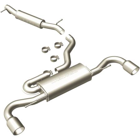 MagnaFlow Exhaust Products - MagnaFlow SYS Cat-Back 08-09 Aud TT Quat 3.2L Comp
