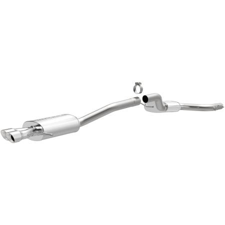 MagnaFlow Exhaust Products - MagnaFlow 12 VW Jetta 2.0L Turbocharged Dual Straight D/S Rear Exit Stainless Cat Back Perf Exhaust