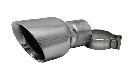 CORSA Performance - Corsa 2009-2019 e Universal 3.0in Inlet / 4.5in Outlet Polished Pro-Series Tip Kit