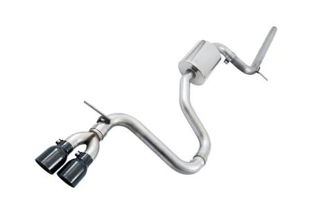 AWE Tuning - AWE VW MK7 Golf 1.8T Track Edition Exhaust w/Diamond Black Tips (90mm)