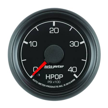 AutoMeter - AutoMeter Factory Match Ford 52.4mm Full Sweep Electronic 0-4000 PSI Diesel HPOP Pressure Gauge