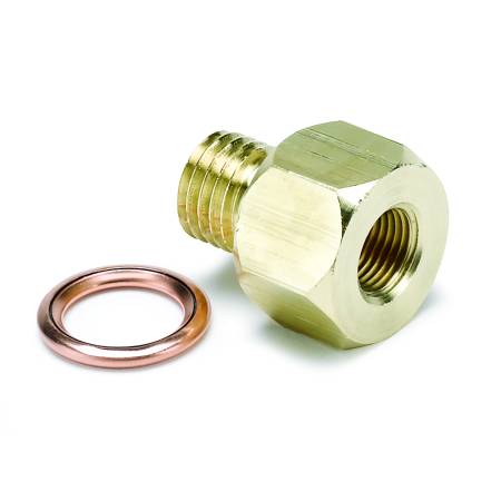 AutoMeter - AutoMeter Metric Electric Temperature or Pressure Adapter - 1/8in NPT to M12x1.5