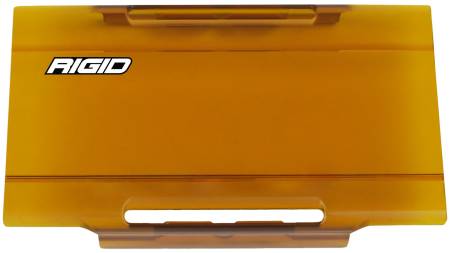 Rigid Industries - RIGID Light Cover For 6 Inch E-Series LED Lights, Yellow, Single