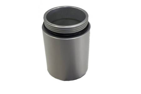 J&L Oil Separator Co - J&L 11-19 Ford F-150 2.7L/3.5L/5.0L Passenger Side Oil Separator 3.0 Cannister Extension - Clear