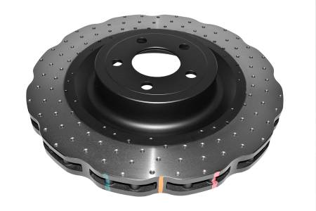 DBA (Disc Brakes Australia) - DBA 15-20 Ford Mustang GT Perf Package (380mm Front Rotor) Front 4000 Series Cross Drilled Rotor