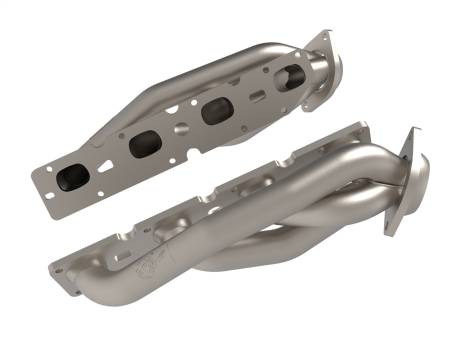aFe Power (Advanced FLOW Engineering) - aFe Twisted Steel 11-21 Jeep Grand Cherokee (WK2) 5.7L V8 Headers - Titanium (Ceramic Coated)