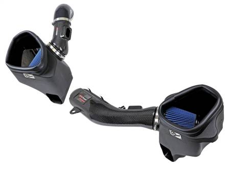 aFe Power (Advanced FLOW Engineering) - aFe Track Series Stg 2 Carbon Fiber Intake w/Pro 5R Media 15-20 BMW M3/M4(F80/82/83) L6-3.0L(tt) S55
