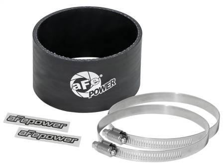 aFe Power (Advanced FLOW Engineering) - aFe Magnum FORCE CAI Univ. (3-1/2in ID x 2in L) Straight Coupler - Black