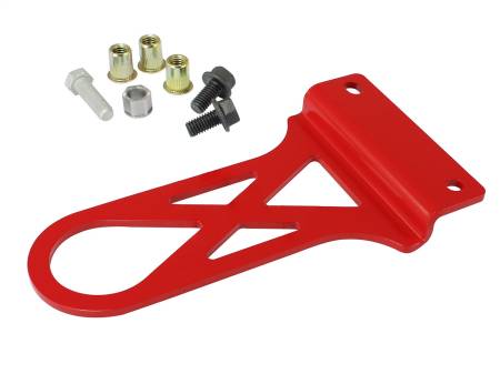 aFe Power (Advanced FLOW Engineering) - aFe Control PFADT Series Front Tow Hook Red 97-04 Chevrolet Corvette (C5)