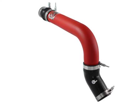 aFe Power (Advanced FLOW Engineering) - aFe BladeRunner 3in Red Intercooler Tube Hot Side w/Couplings 13-14 Dodge RAM Diesel 6.7L (td)