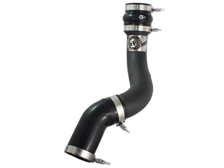aFe Power (Advanced FLOW Engineering) - aFe BladeRunner 3in Black Intercooler Tube Cold Side w/ Couplings & Clamps 13-14 Dodge RAM 6.7L (td)