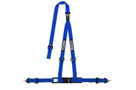 Sparco - Sparco Belt 2 Inch Blue 3Pt Dbl Rel