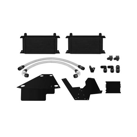 Mishimoto - Mishimoto 08+ Mitsubishi Evolution X Black Oil Cooler Kit