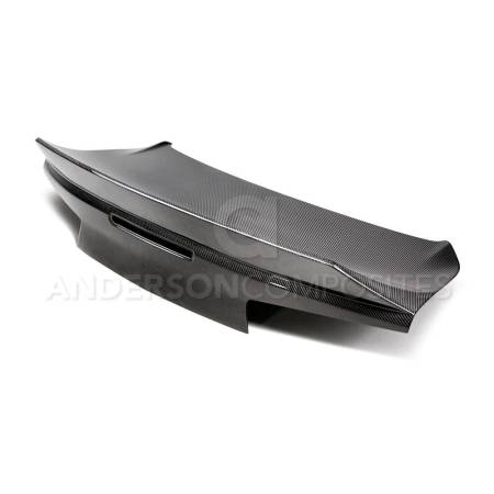 Anderson Composites - Anderson Composites 2016+ Chevy Camaro Carbon Fiber Double Sided Deck Lid w/ Integrated Spoiler