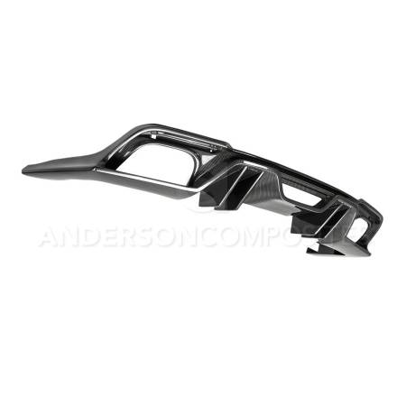 Anderson Composites - Anderson Composites 2018 Ford Mustang GT/Ecoboost Rear Valance