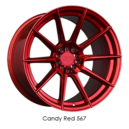 XXR Wheels - XXR Wheels Rim 567 18x9.5 5x100/5x114.3 ET20 73.1CB Candy Red