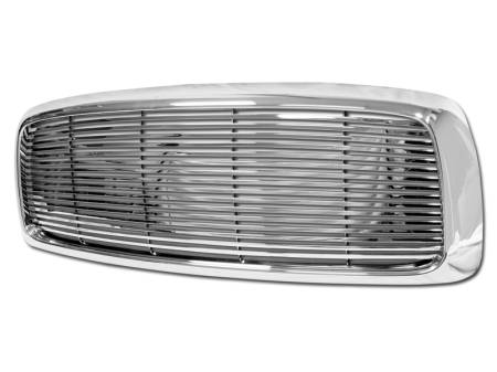 I3 Enterprise - I3 02-05 Dodge Ram Horizontal Front Grill (Chrome)