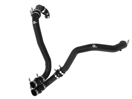 aFe Power (Advanced FLOW Engineering) - aFe 21-22 Ford F-150/Raptor V6-3.5L (tt) BladeRunner 2.5in Aluminum Hot Charge Pipe Black