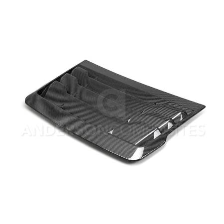 Anderson Composites - Anderson Composites 17-18 Ford Raptor Type-OE Carbon Fiber Hood Vent