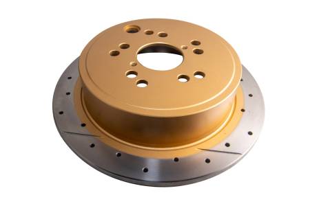 DBA (Disc Brakes Australia) - DBA 12+ Subaru/Scion BRZ/FR-S (AU Spec) 10 Lug Slot Rear Drilled & Slotted Street Series Rotors