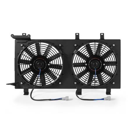 Mishimoto - Mishimoto 01-07 Subaru WRX/STI PNP Aluminum Fan Shroud Black