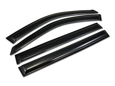 I3 Enterprise - I3 01-07 Toyota Highlander,2006-2007 Toyota Highlander Hybrid Window Visor 4Pcs