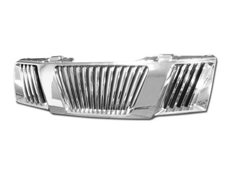 I3 Enterprise - I3 05-07 Nissan Frontier Vertical Front Grill (Chrome)