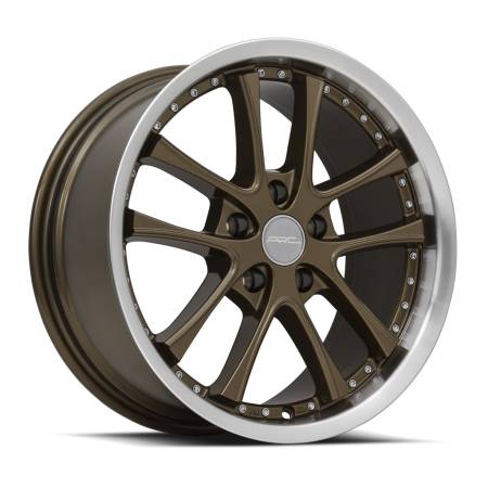 Vors Wheels - Vors Wheels Rim AR5 17x8 5x112 ET35 73.1CB Bronze Machined Lip