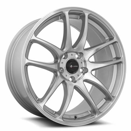 Vors Wheels - Vors Wheels Rim TR4 17x8 5x105 ET35 73.1CB Silver Machine Face