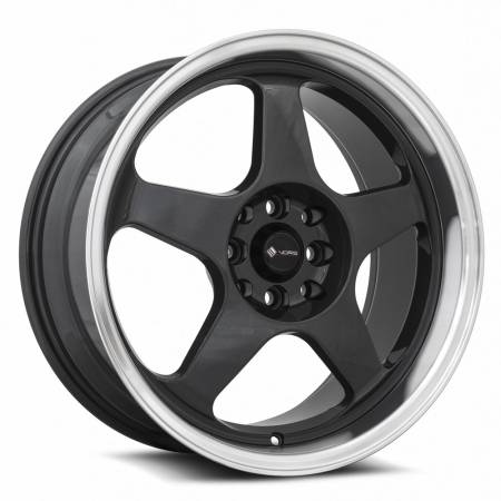 Vors Wheels - Vors Wheels Rim SP1 17x8 5x100/5x114.3 ET35 73.1CB Hyper Black Machine Lip