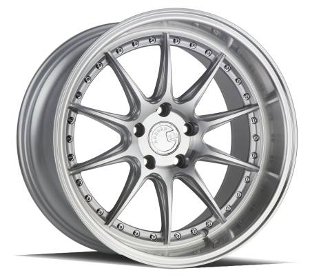 AodHan Wheels - Aodhan Wheels Rim DS07 19x11 5x114.3 73.1CB ET22 Silver w/Machined Face