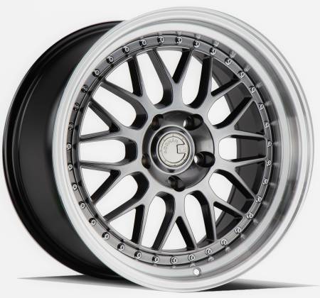AodHan Wheels - Aodhan Wheels Rim AH02 19x8.5 5x114.3 73.1CB ET35 Hyper Black w/ Machined Lip