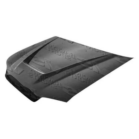 VIS Racing - VIS Racing Carbon Fiber Hood Invader Style for Honda Civic 4DR 92-95