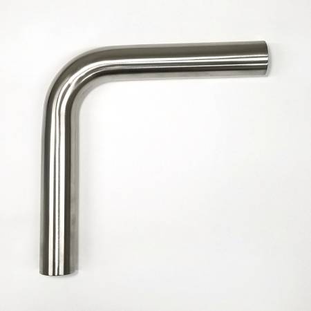 Stainless Bros. - Stainless Bros. 1.75" SS304 90� Mandrel Bend - 1.5D Radius - 16GA/.065" Wall - 6.5" Leg / 6.5" Leg