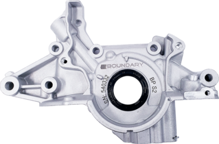 Boundary Racing Pumps - Boundary 91.5-05 Ford/Mazda BP (All Types) I4 Oil Pump Assembly (2 Shims - 72 PSI / w/o Crank Seal)