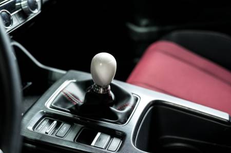 PRL Motorsports - PRL Adjustable Shift Knob and Collar Kit Aluminum Red
