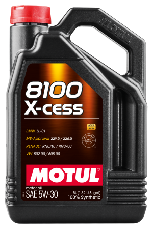 Motul - Motul Synthetic Engine Oil 8100 5W30 X-CESS 5L - Case of 4